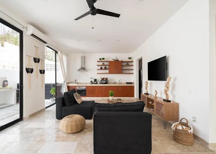 Apartamento Cozy 3 Bedrooms Townhome-centrally Located-gated-wifi Tulum